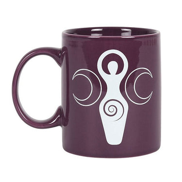 Triple Goddess Purple Ceramic Mug